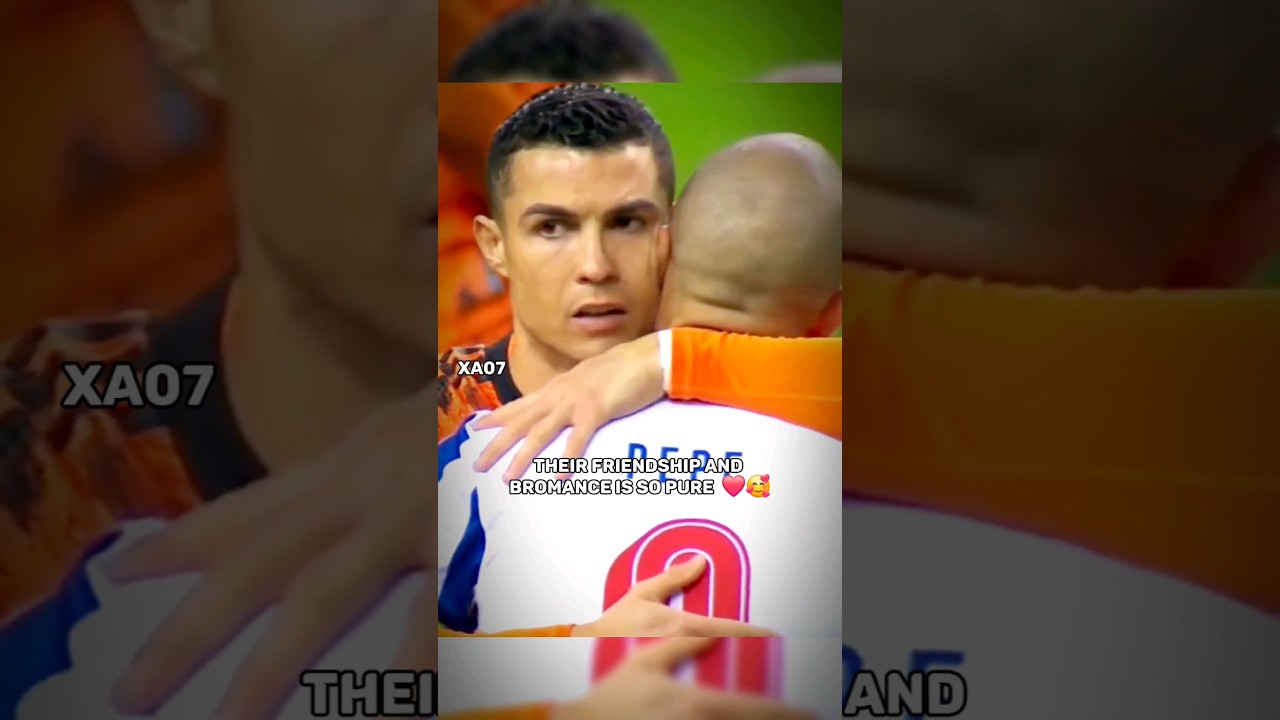 Pepe Loves and Treats Ronaldo Like His Own Brother🥰❤️ #shorts #ronaldo #portugal #shortsvideo