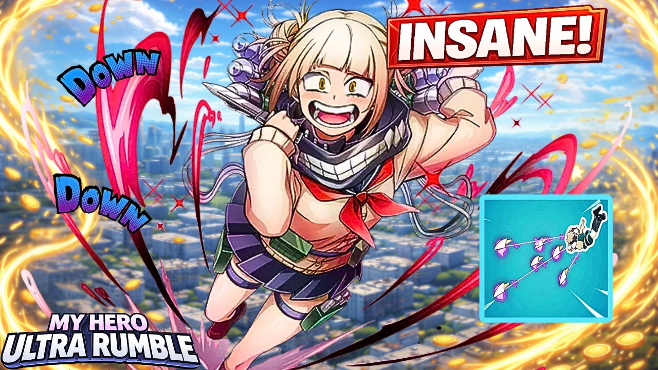 Gameplay Rapid Toga My Hero Ultra Rumble