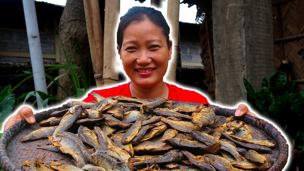 How To Ferment Dry Fish In Naga Style | Fermented Dry Fish | Naga Foods | North Eastern Foods