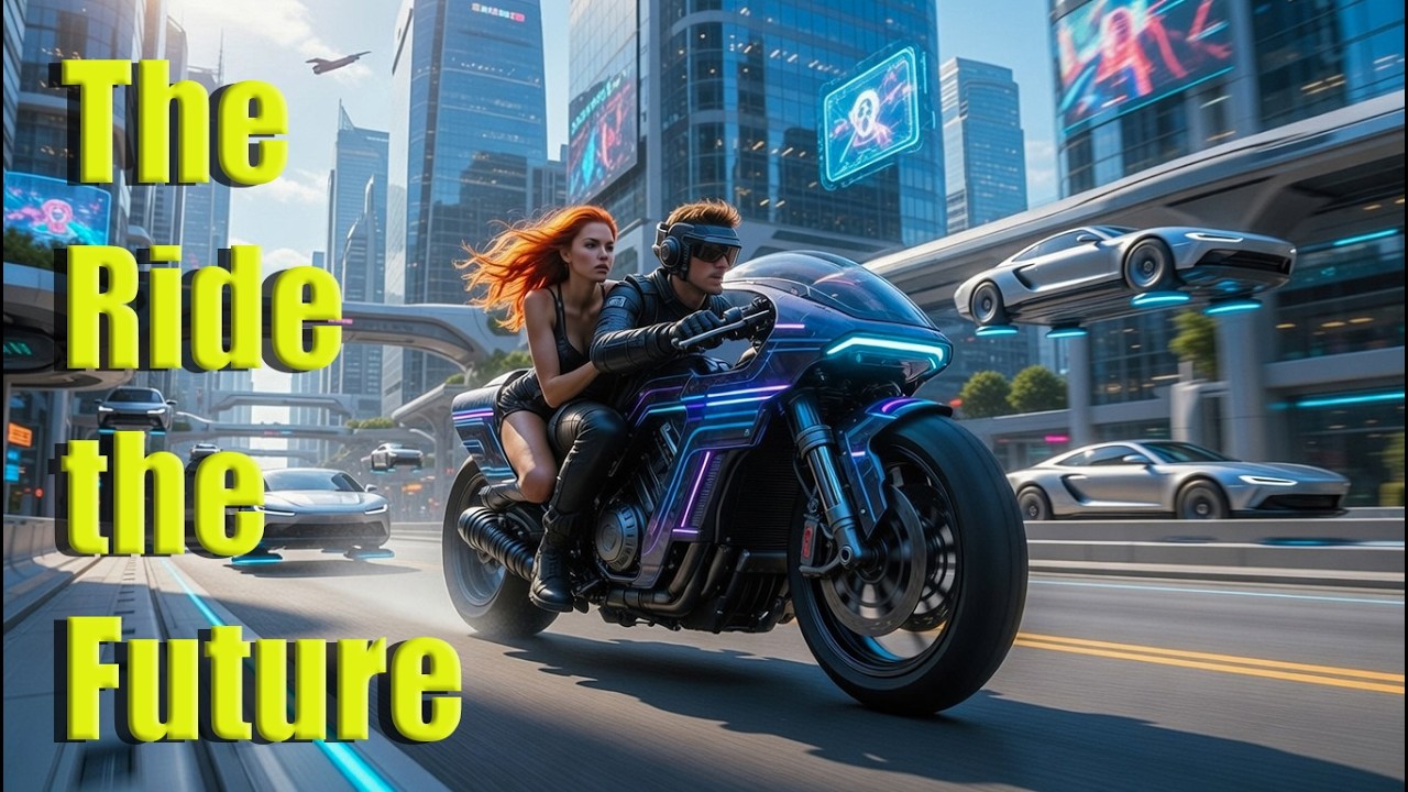 The Ride of the Future  -   Pop, Glassine synth pads.  #MotocicletaFuturista