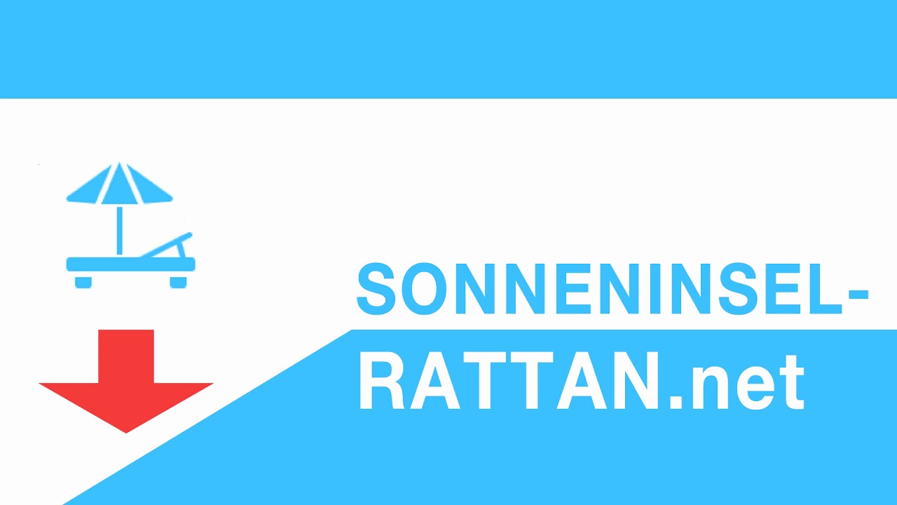Wie Pflege ich die Rattan Sonneninsel