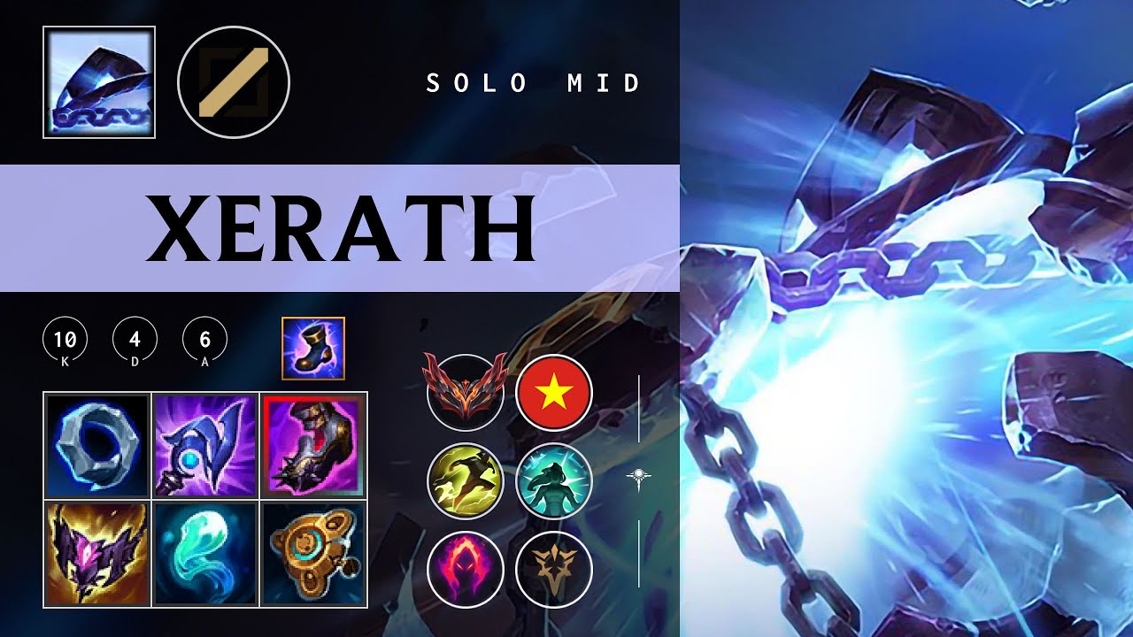 Xerath Mid vs Twisted Fate - VN Grandmaster Patch 26.02