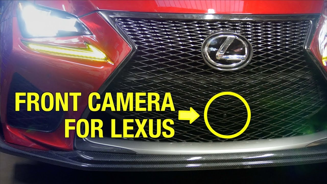 Установка | LEXUS RC F 2016–2021 | Передняя камера Beat-Sonic