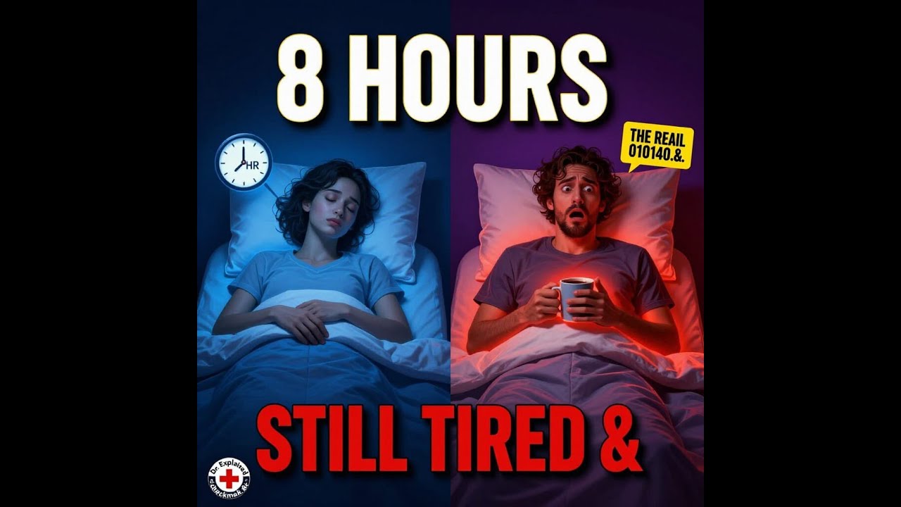 Why 8 Hours of Sleep Still Leaves You Exhausted (The Real Reason)”