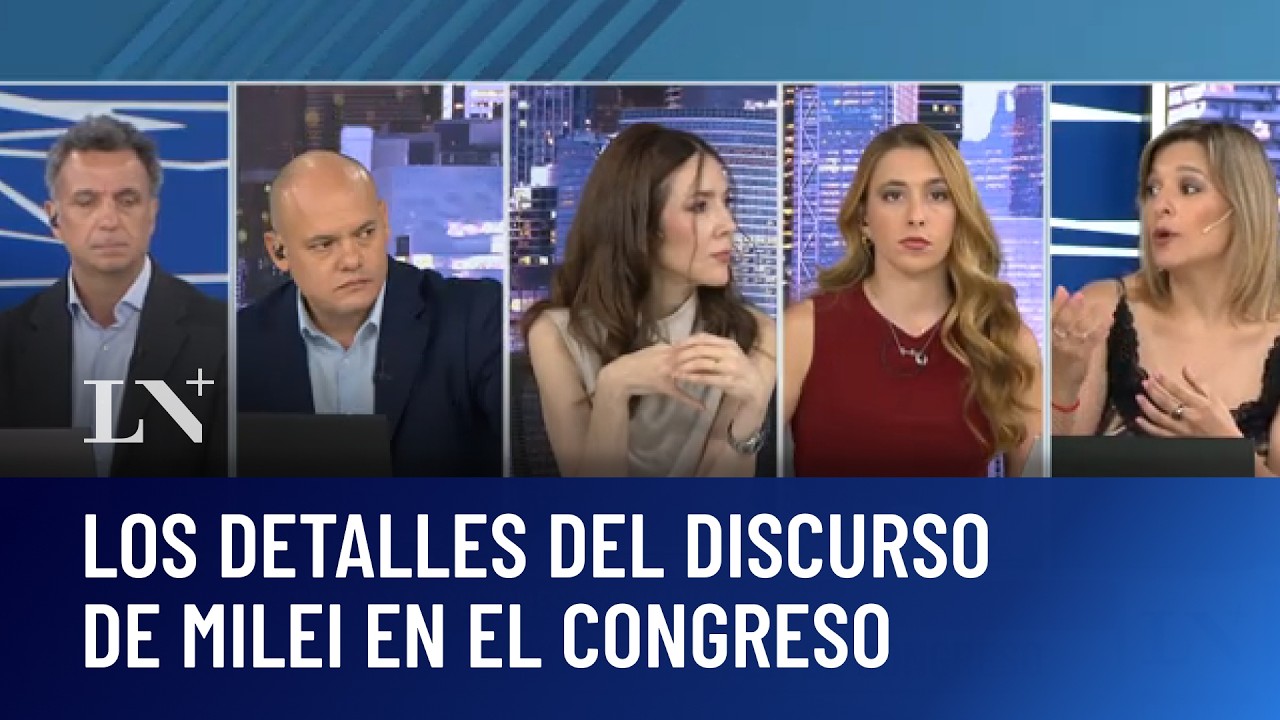 El domingo comienzan las sesiones ordinarias: los detalles del discurso de Milei en el Congreso