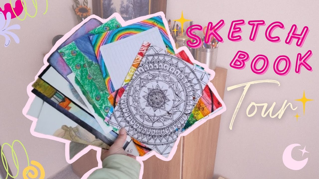 Sketchbook tour + primer VOICEOVER!!