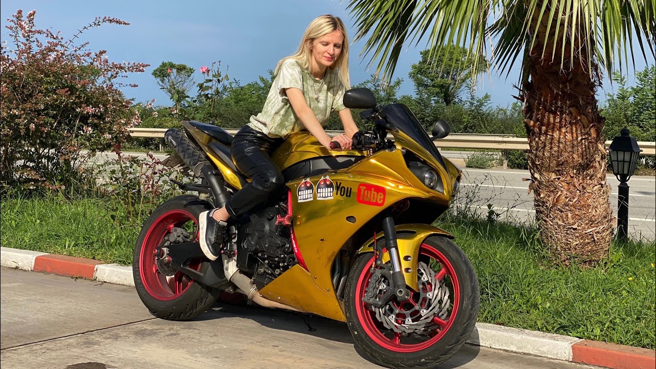 Первый Запуск и Долгожданная Встреча в Турции Золотая Yamaha R1 Diablo