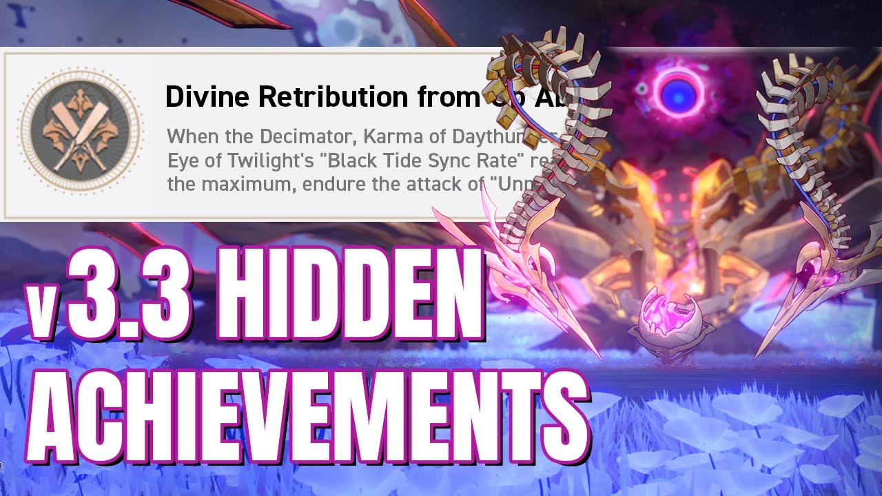 Divine Retribution from Up Above - v3.3 HSR Hidden Achievements