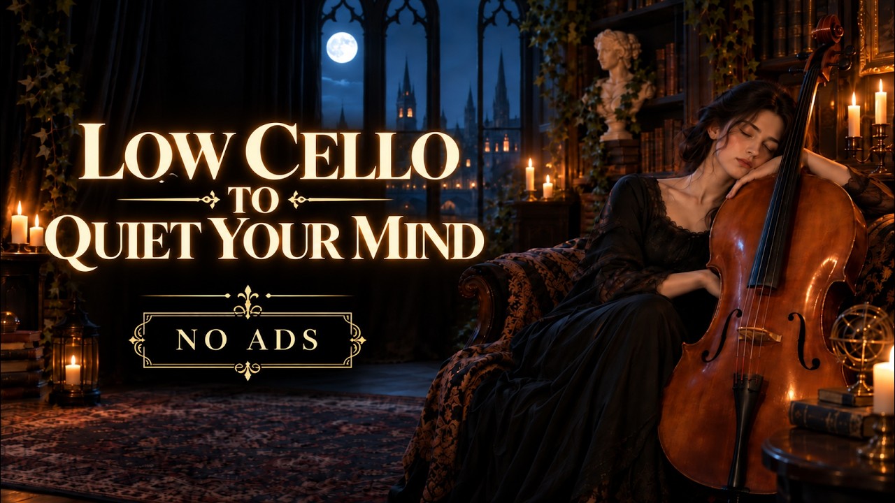Low Cello to Quiet Your Mind [No Ads] &mdash; Slow Music for Stress Relief & Deep Calm