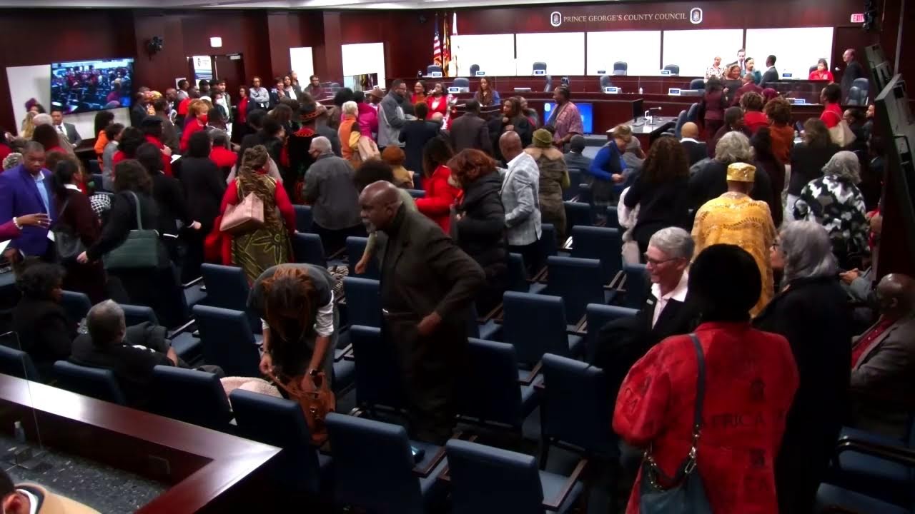 County Council - Exchange of Gavel (December 2, 2025)