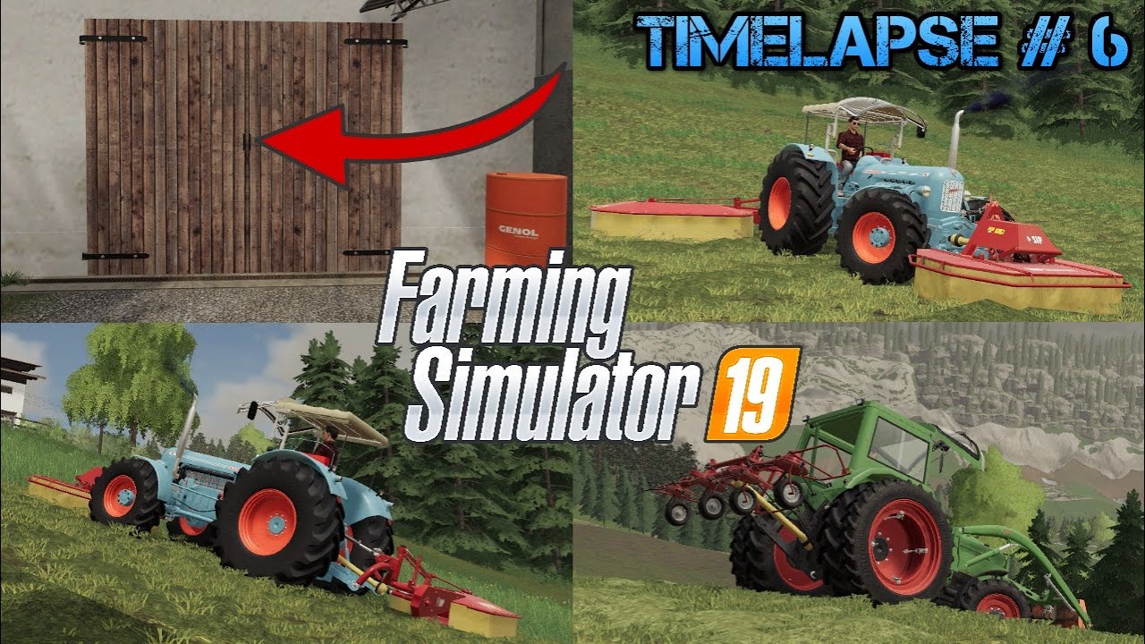 [FS19] - Timelapse #6 Walchen Seasons: The most INCREDIBLE BARN FIND ever!!! 🤩🚜💨