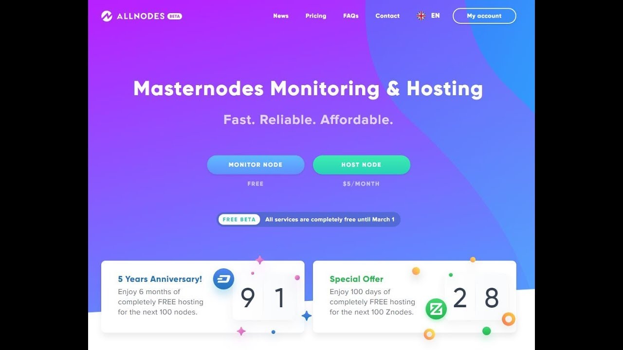 AllNodes Masternode Hosting
