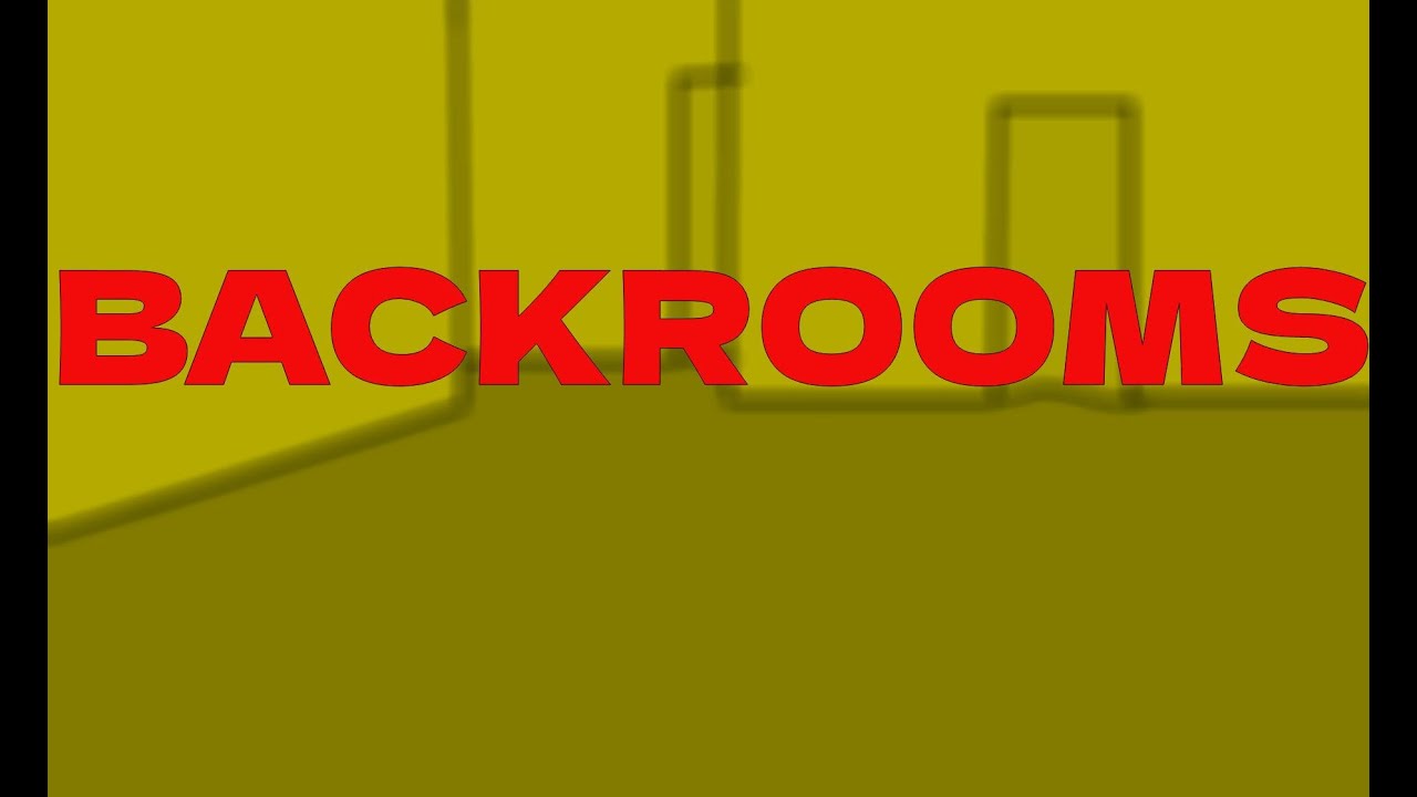 Znajdź wyjście...BACKROOMS-Roblox