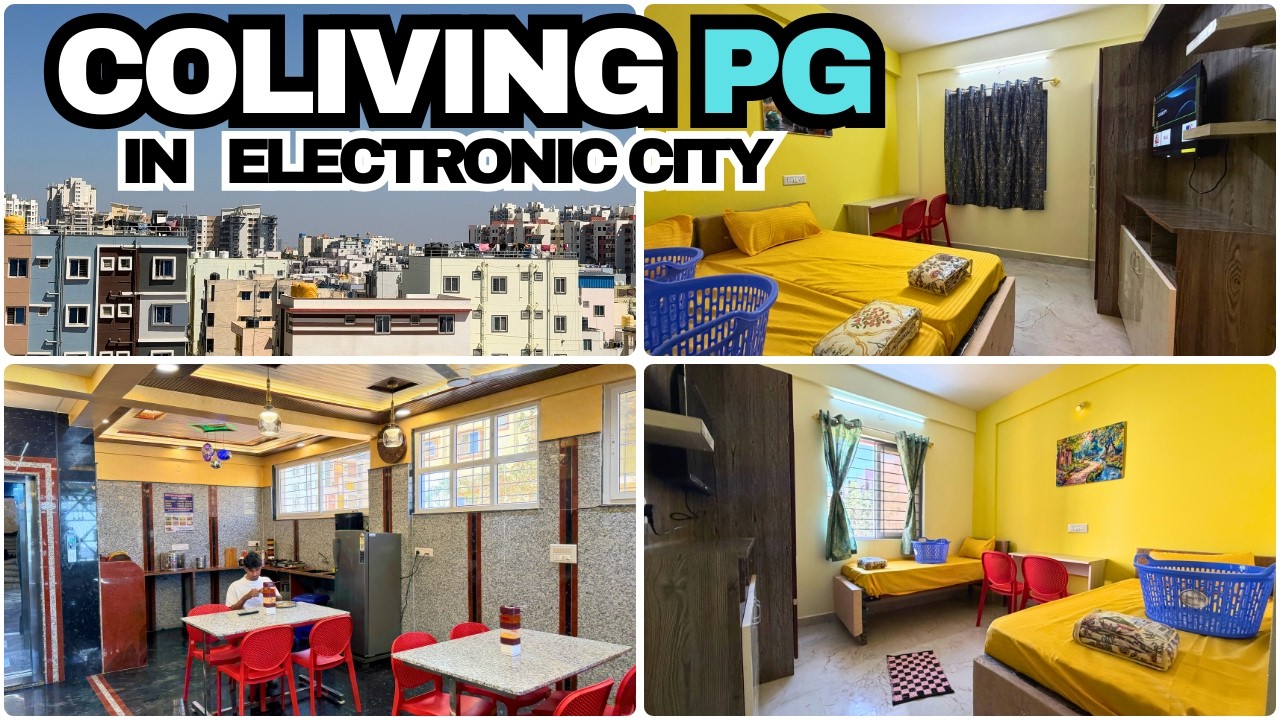 Best Co Living PG in Electronic City Bangalore | ₹8000 All Inclusive PG Near Infosys