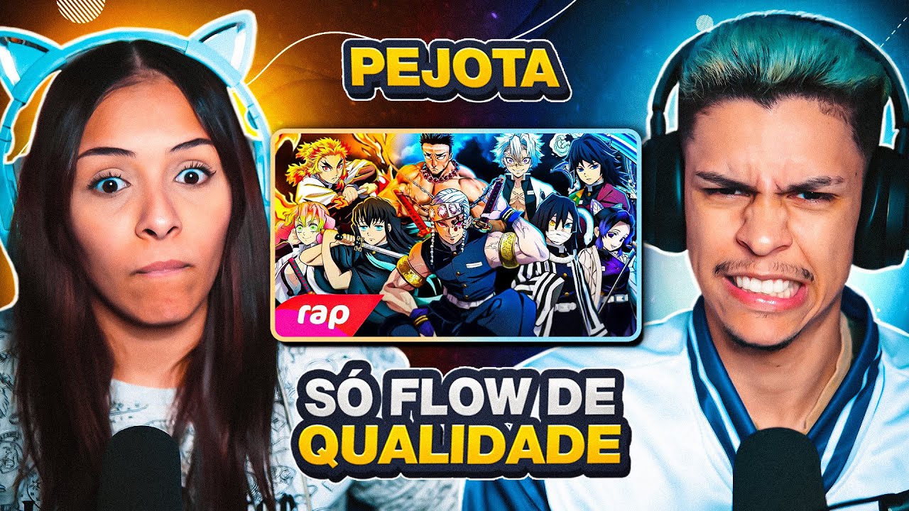 PEJOTA - Hashira Trap 🖤🖤 (Demon Slayer) | Pilar | [React em Casal] 🔥