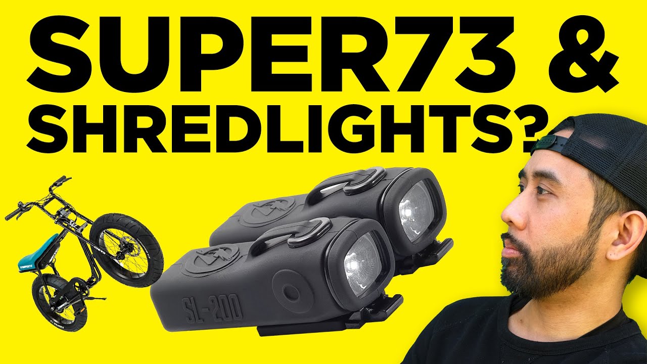 Shredlights on the Super73 Z1 | RunPlayBack