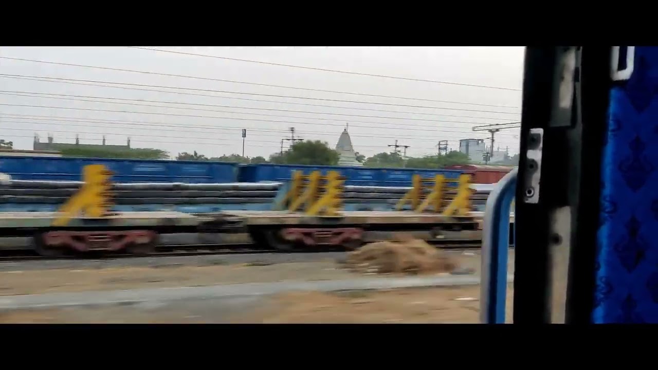 Pune Secunderabad Shatabdi skipping Daund at high speed|Earphones recommended
