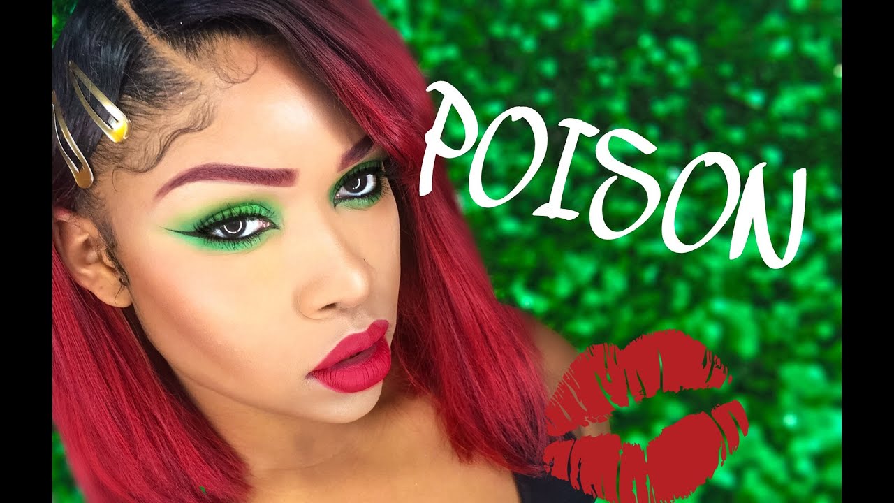 THAT GIRL IS POISON |  Poison ivy inspired makeup tutorial