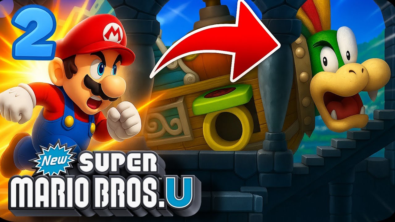 Lass uns Lemmy besiegen! | New Super Mario Bros. U #02