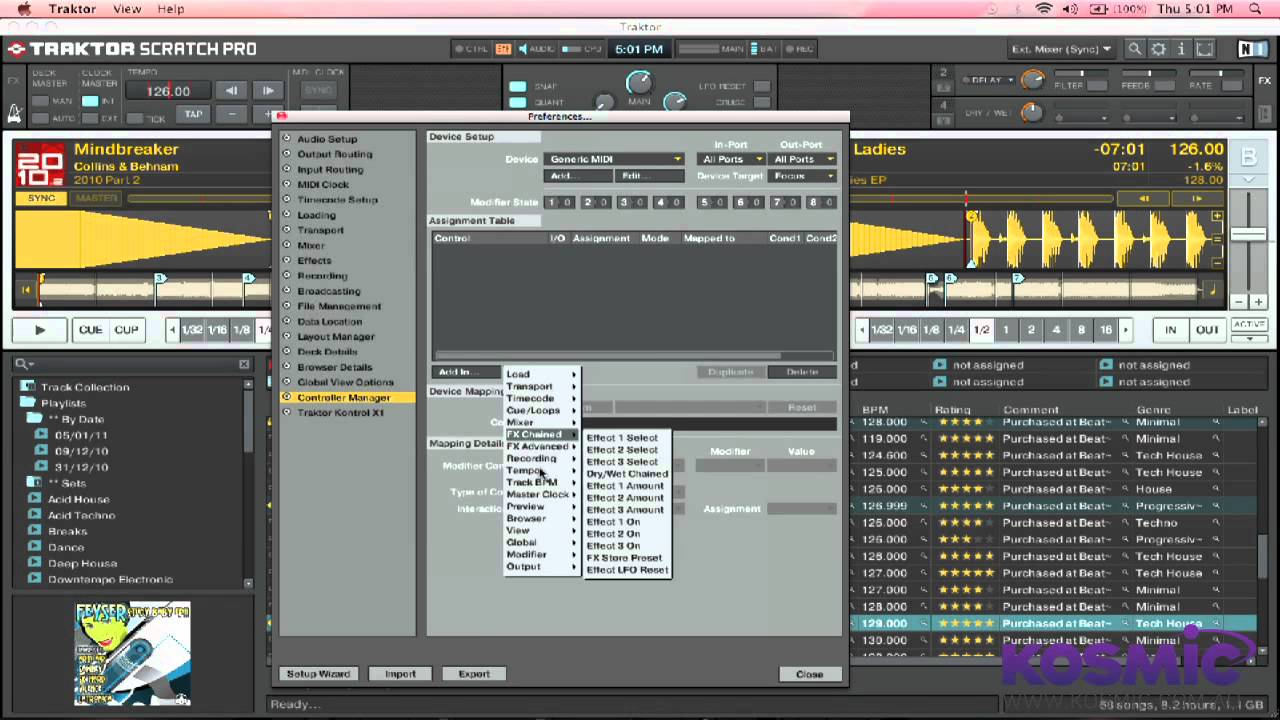 Syncing Maschine to Traktor using 1 computer tutorial