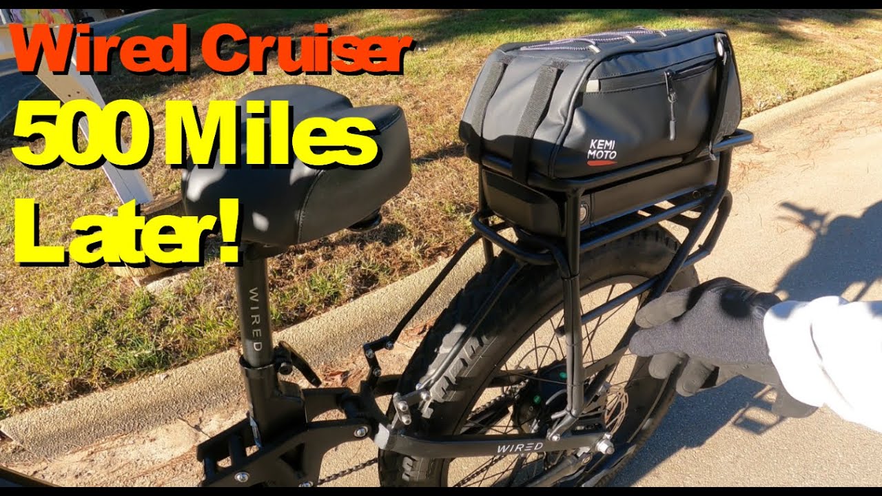 Wired Cruiser eBike After 500 Miles - Problems, Fixes, and Final Verdict