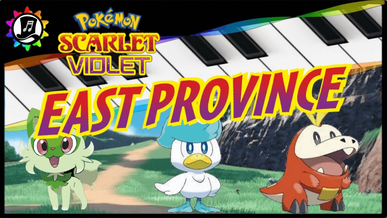 Piano Cover || East Province (Pokémon Scarlet & Violet)