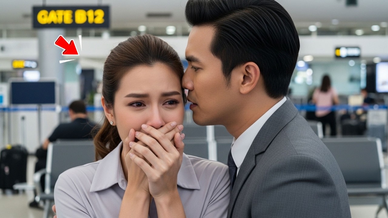 ผู้หญิงถูกทิ้งที่สนามบิน มหาเศรษฐีกระซิบ “ไปกับผมแล้วลืมเขา” 👍🔔📢