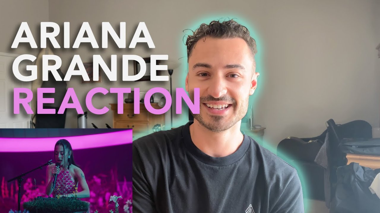 Ariana Grande - positions [Live Performance] GUITARIST REACTION