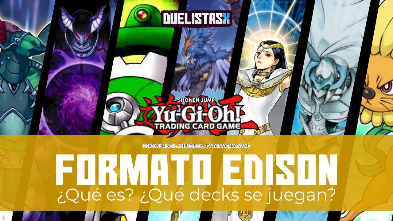 ¿Qué decks jugar para FORMATO EDISON en YUGIOH TCG?