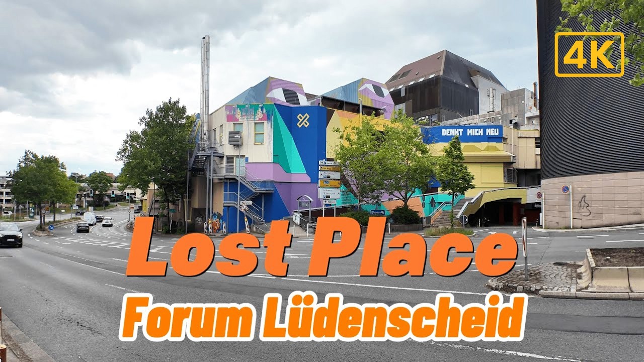 Lost Place Forum Lüdenscheid Walk 🇩🇪 Abandoned Building in Lüdenscheid| Urban Exploration Germany 4K