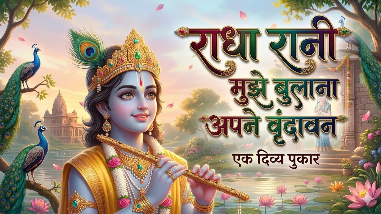 राधा रानी मुझे बुलाना अपने वृंदावन... सबसे मधुर भावपूर्ण भजन | Radhe Ai bhav New song 2026 #Radha
