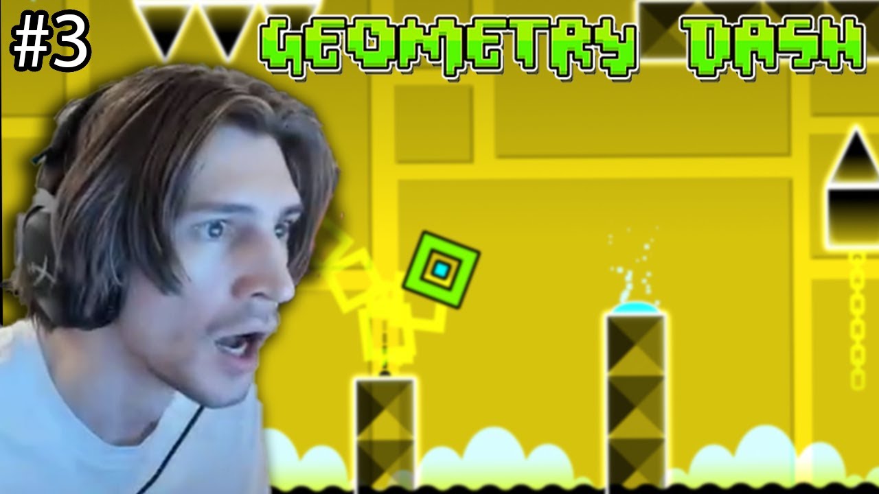xQc Plays Geometry Dash (Part 3)