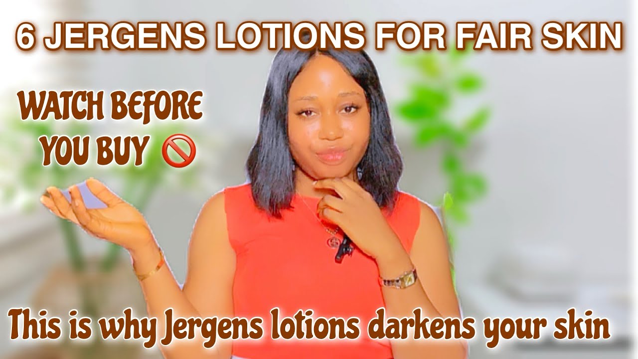 THIS IS WHY JERGENS LOTIONS KEEPS MAKING YOU DARK| BEST JERGENS LOTIONS FOR FAIR SKIN #jergens
