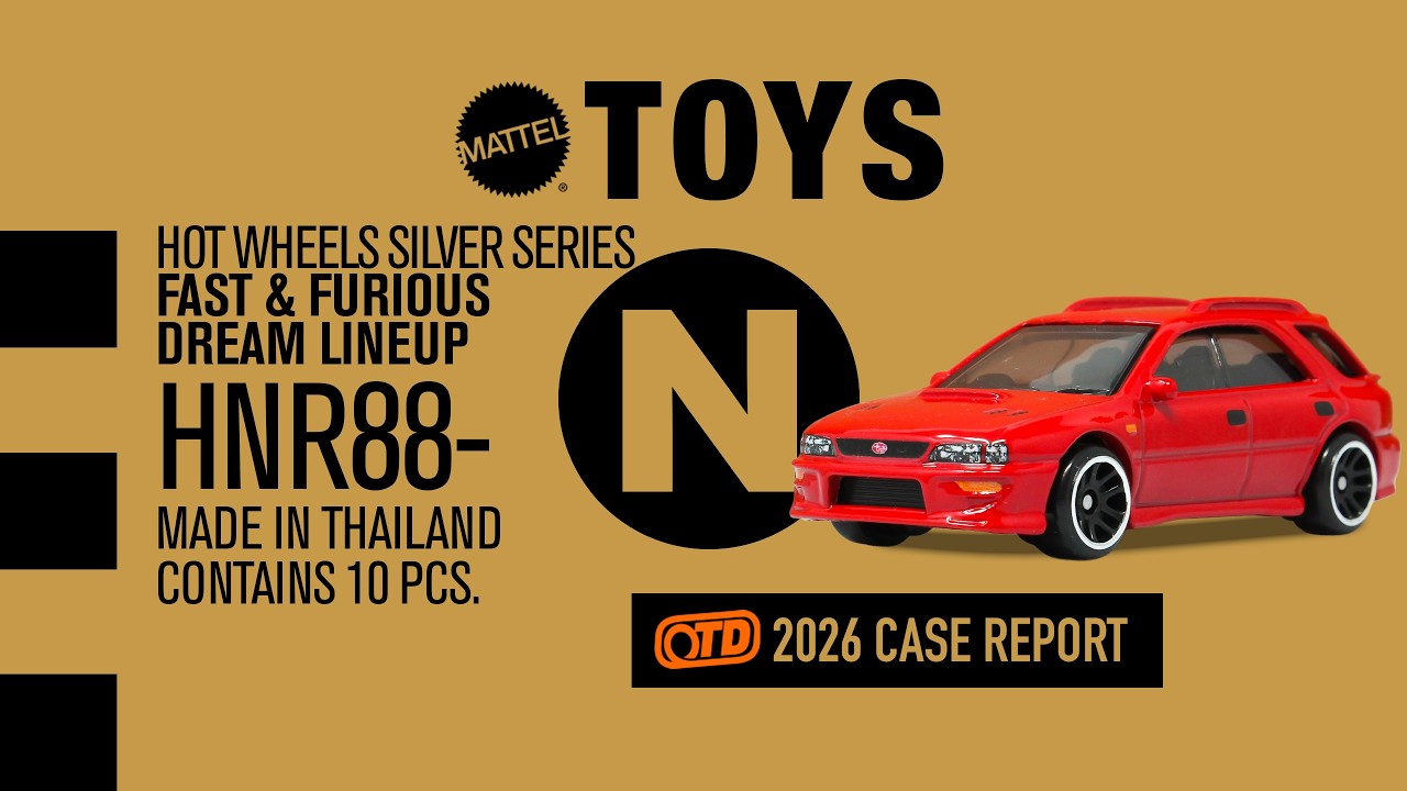 Hot Wheels Fast & Furious / DREAM LINEUP // Silver Series 2026 N case (mix 2)
