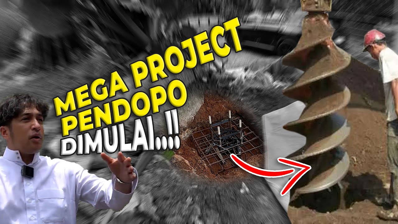 #5 PENGERJAAN MEGA PROJECT PENDOPO RESMI DIMULAI HARI INI..!