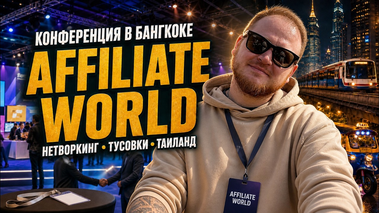 AFFILIATE WORLD ASIA: КОНФЕРЕНЦИЯ, НЕТВОРКИНГ И НОЧНОЙ БАНГКОК