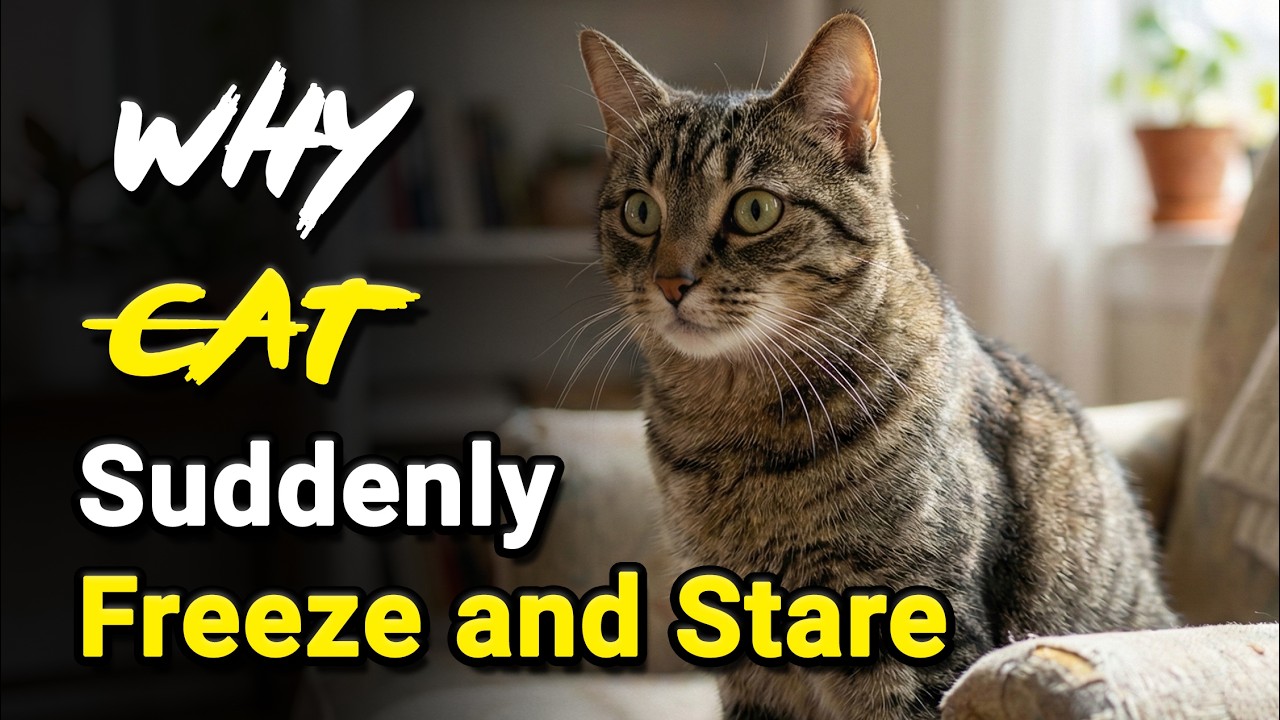 Почему кошки внезапно замирают и смотрят в упор 🐱👀 | Эпизод 52