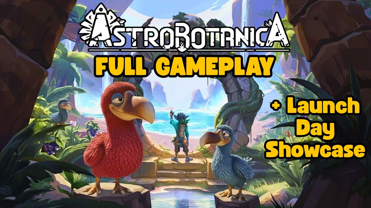 Astrobotanica: Full Gameplay, Impressions & 1-Year Roadmap! | Launch Day Showcase