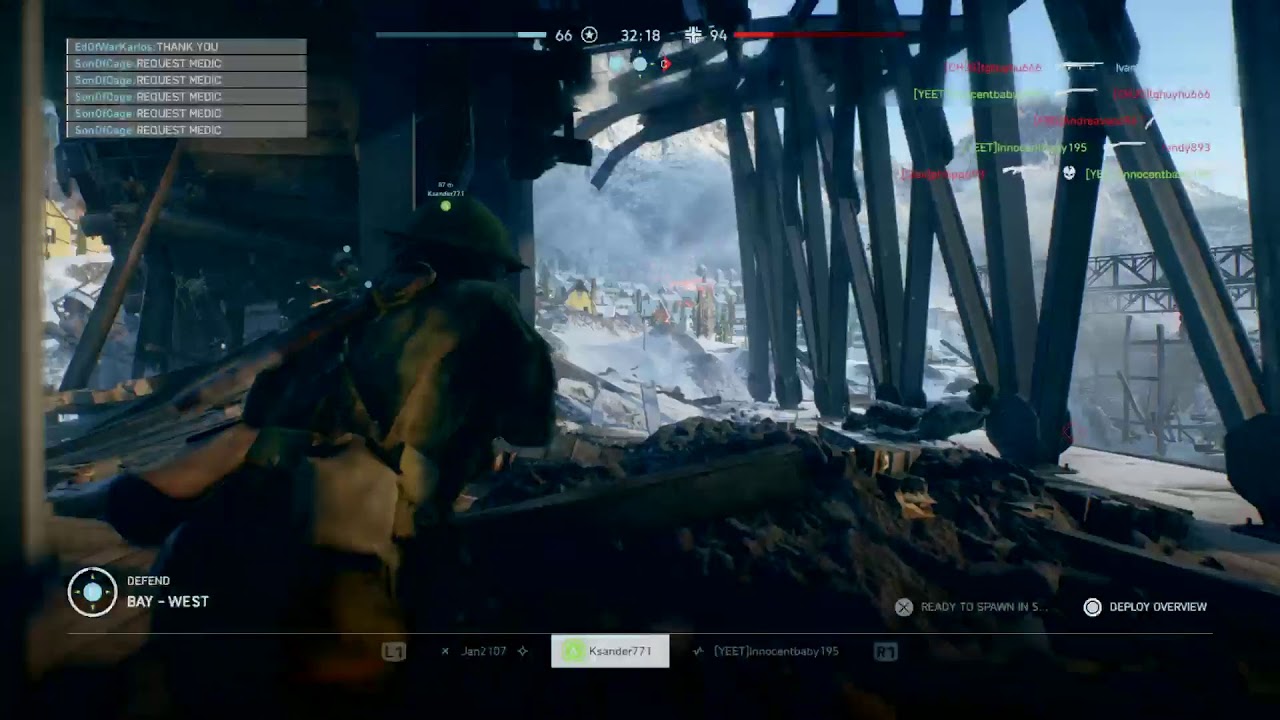 Battlefield 5  Tides of War time  (Firestorm gameplay PS4 Pro