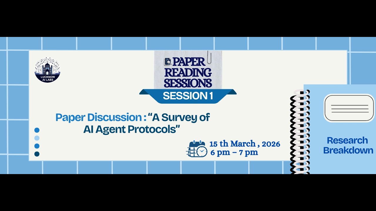 ML Paper reading session 1: A Survey of AI Agent Protocols