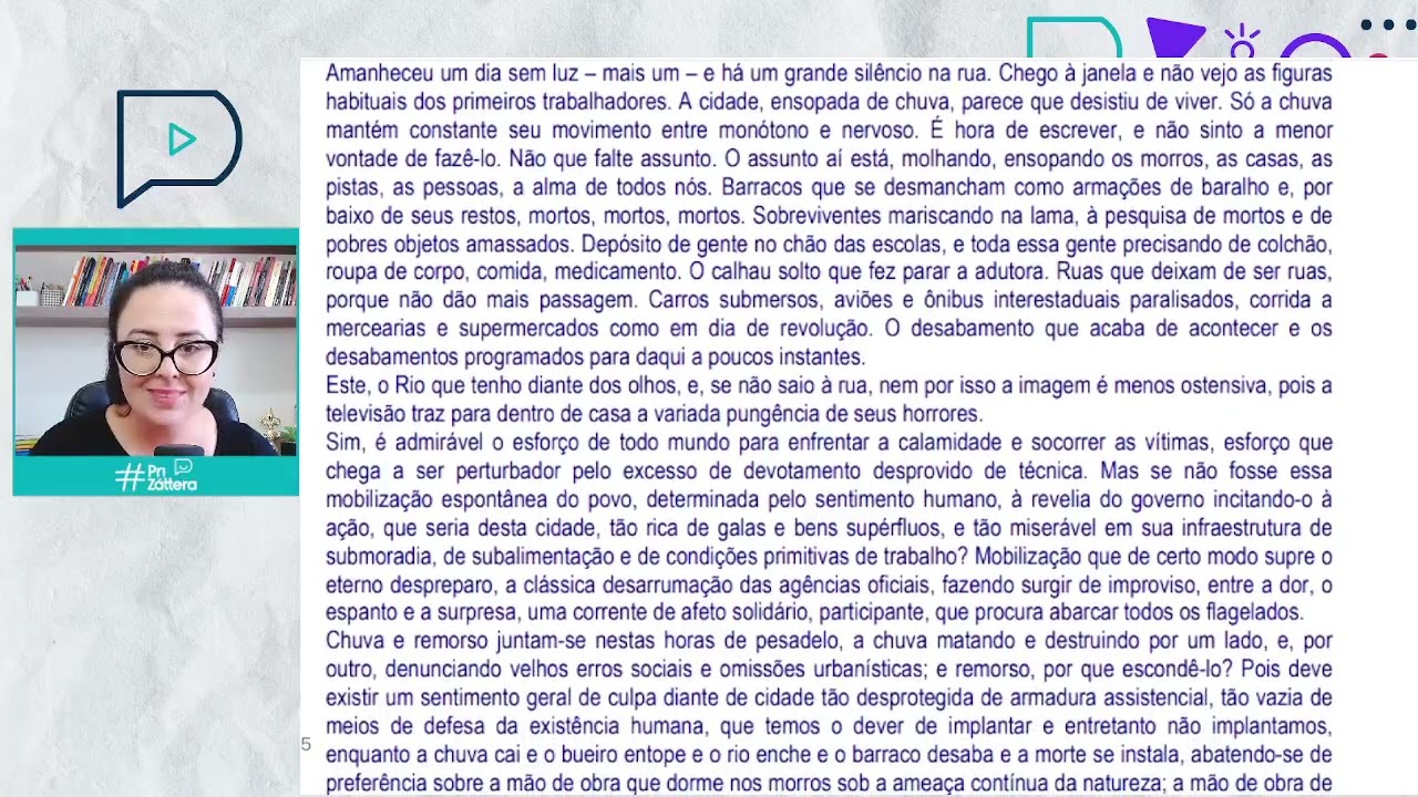 REDAÇÃO UFSC - COMO FAZER UMA CRÔNICA