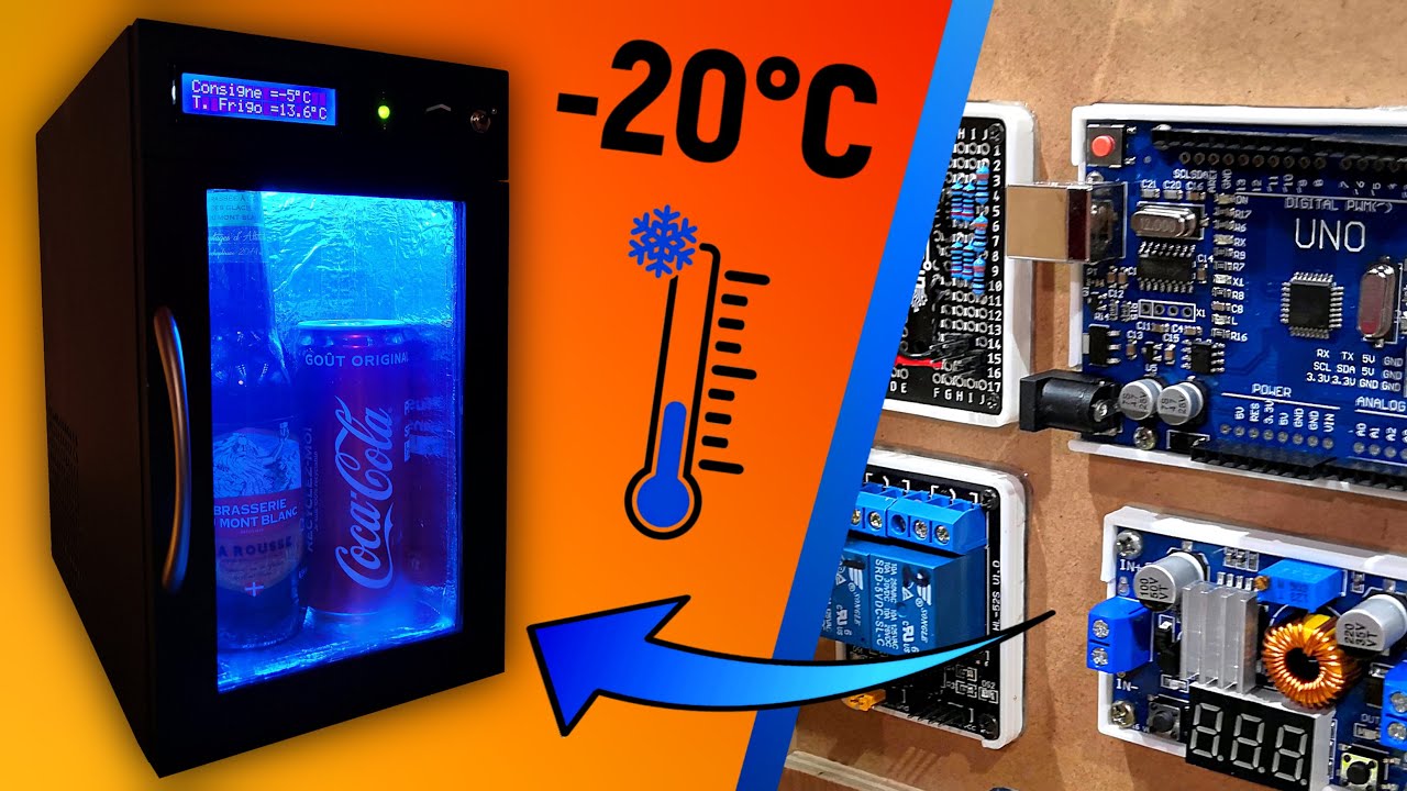 J'ai fabriqué un frigo miniature ! ❄