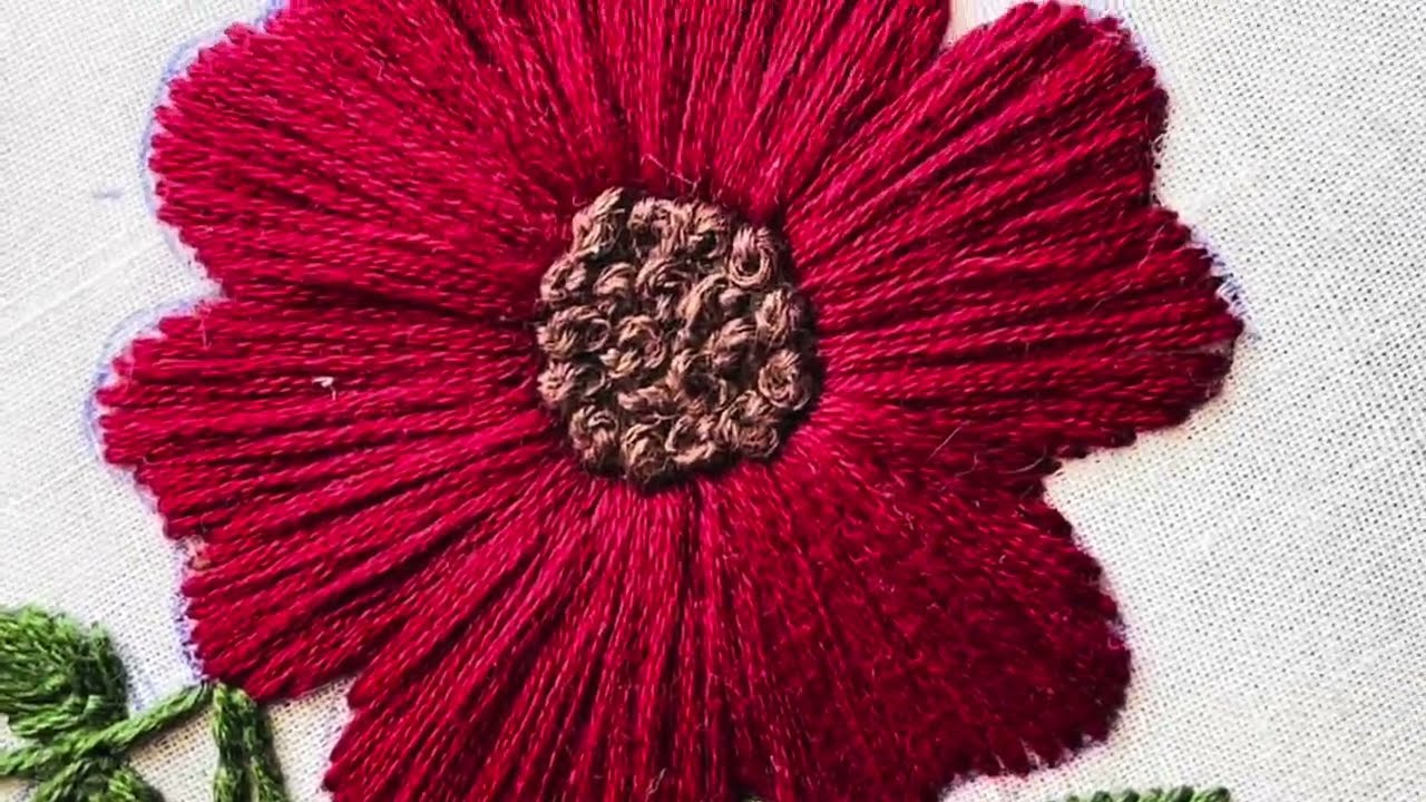 Easy flower Embroidery Designs 