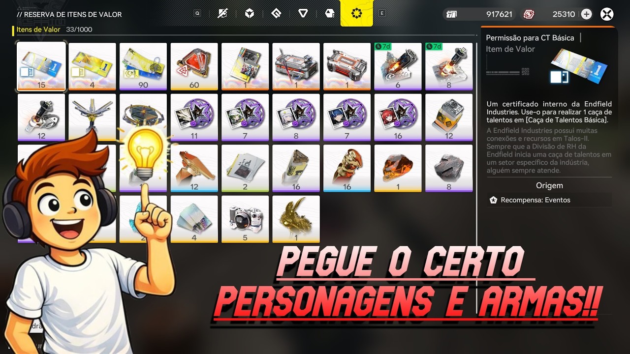 PEGUE O CERTO no Ticket Grátis 6★ — Melhores Personagens e Armas! ‐ Arknights Endfield
