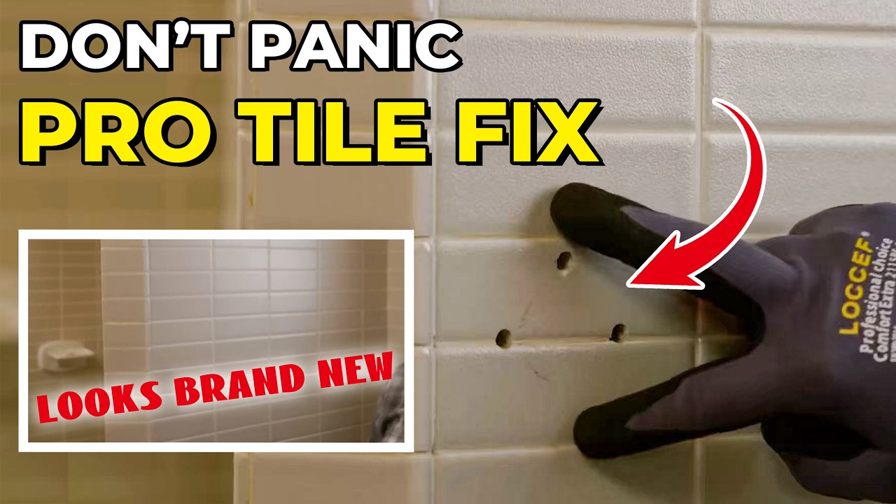 Cracked or Drilled Tile? Here’s How to Replace It Cleanly and Safely