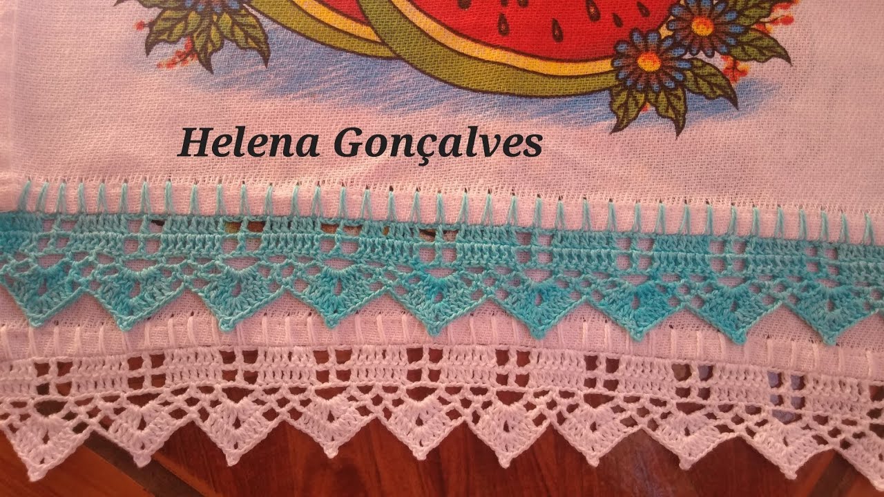 barrado de crochê N°509@HelenaGonçalves-t3q