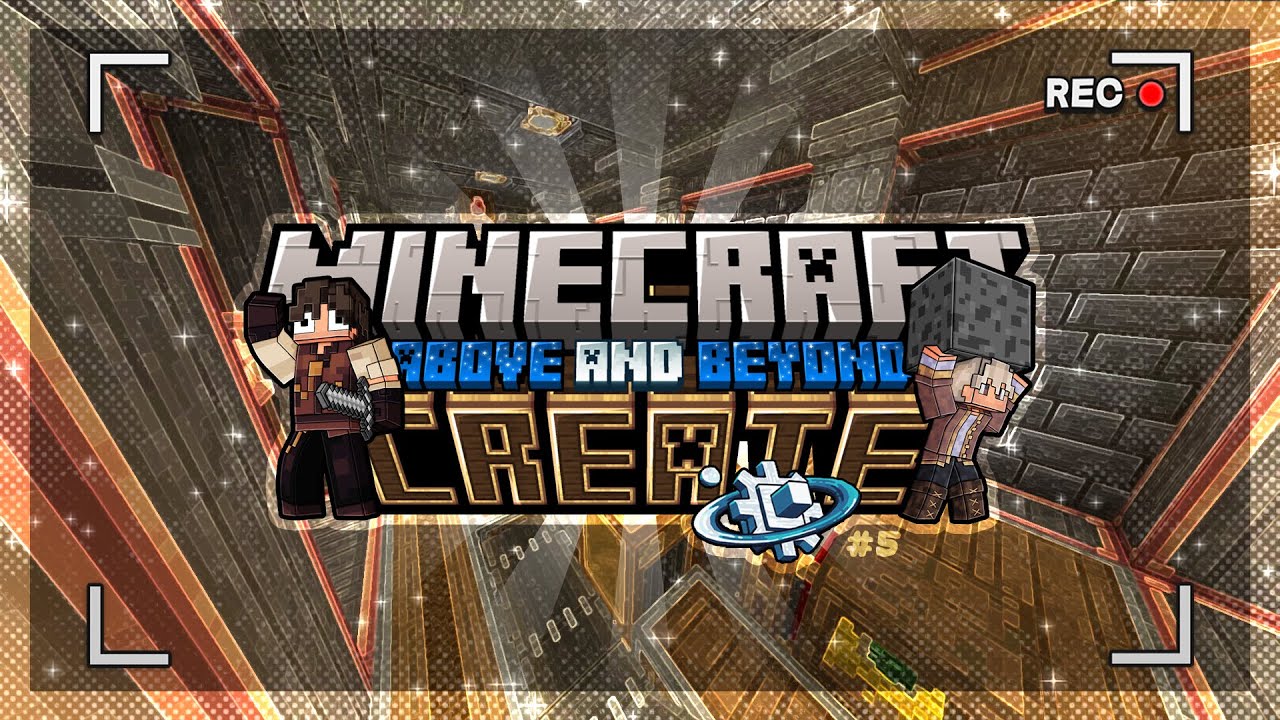 GOUDRONNAGE EPISODE 5 : LES CREEPER DETESTE KAPTA ! (MINECRAFT CREATE ABOVE AND BEYOND !)