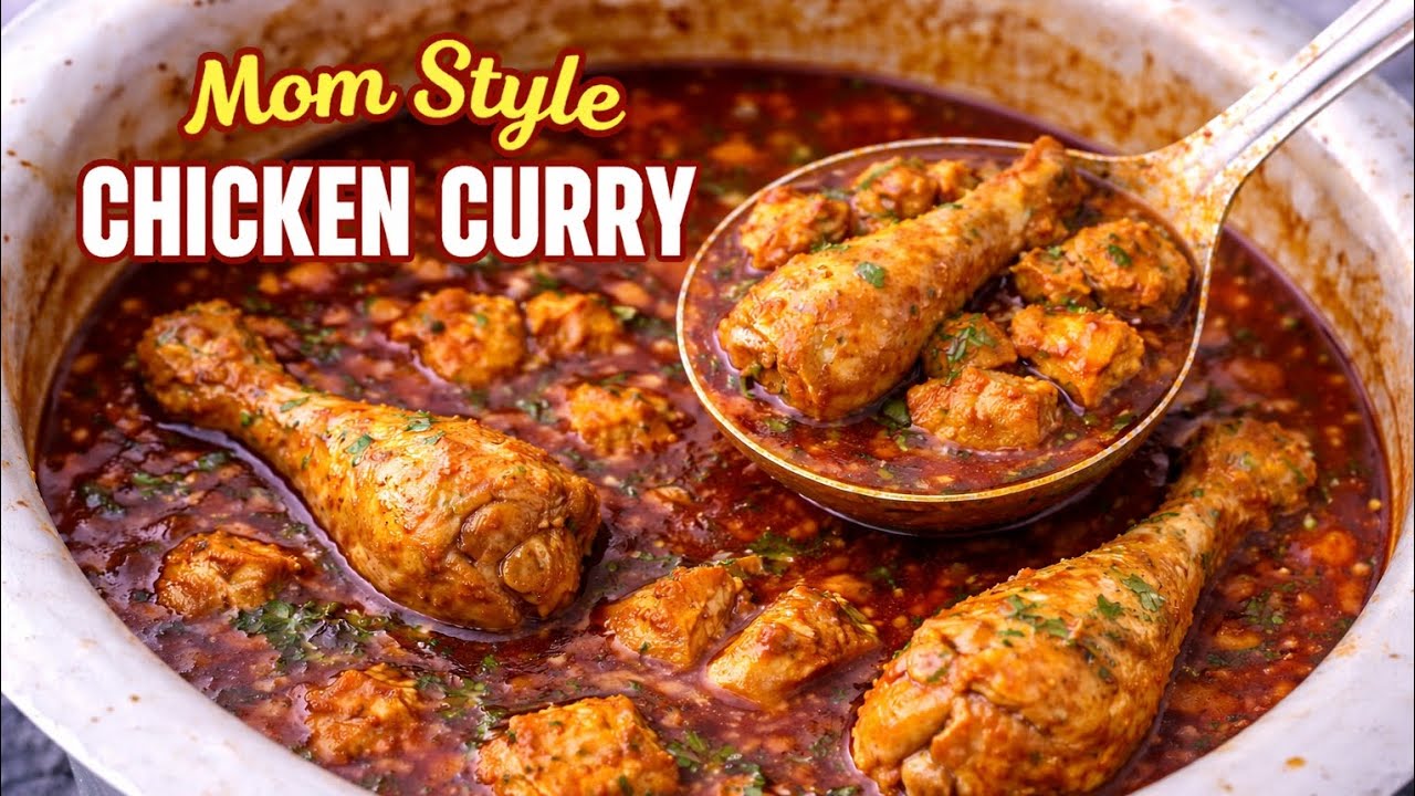 My mom style chicken curry 😋🍗Home made chickencurry#momstylerecipes#chickencurry #spicychickencurry 