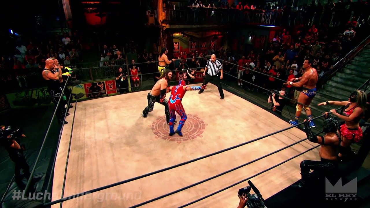 Lucha Underground 7/8/15: Atómicos Tag Team Match - FULL MATCH