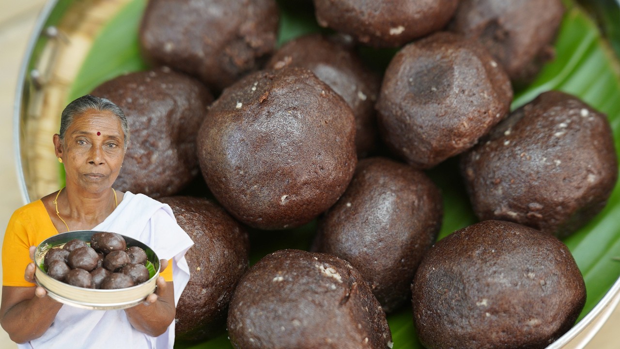 Healthy Sweet Ragi Kozhukattai | Soft Ragi Kozhukattai
